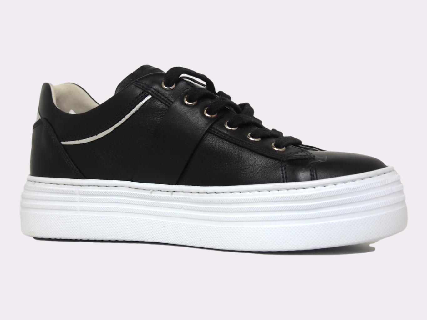 ZAPATILLA NERO GIARDINI NEGRO FLARFORM